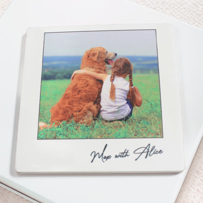 Personalised Photo Ceramic Coaster