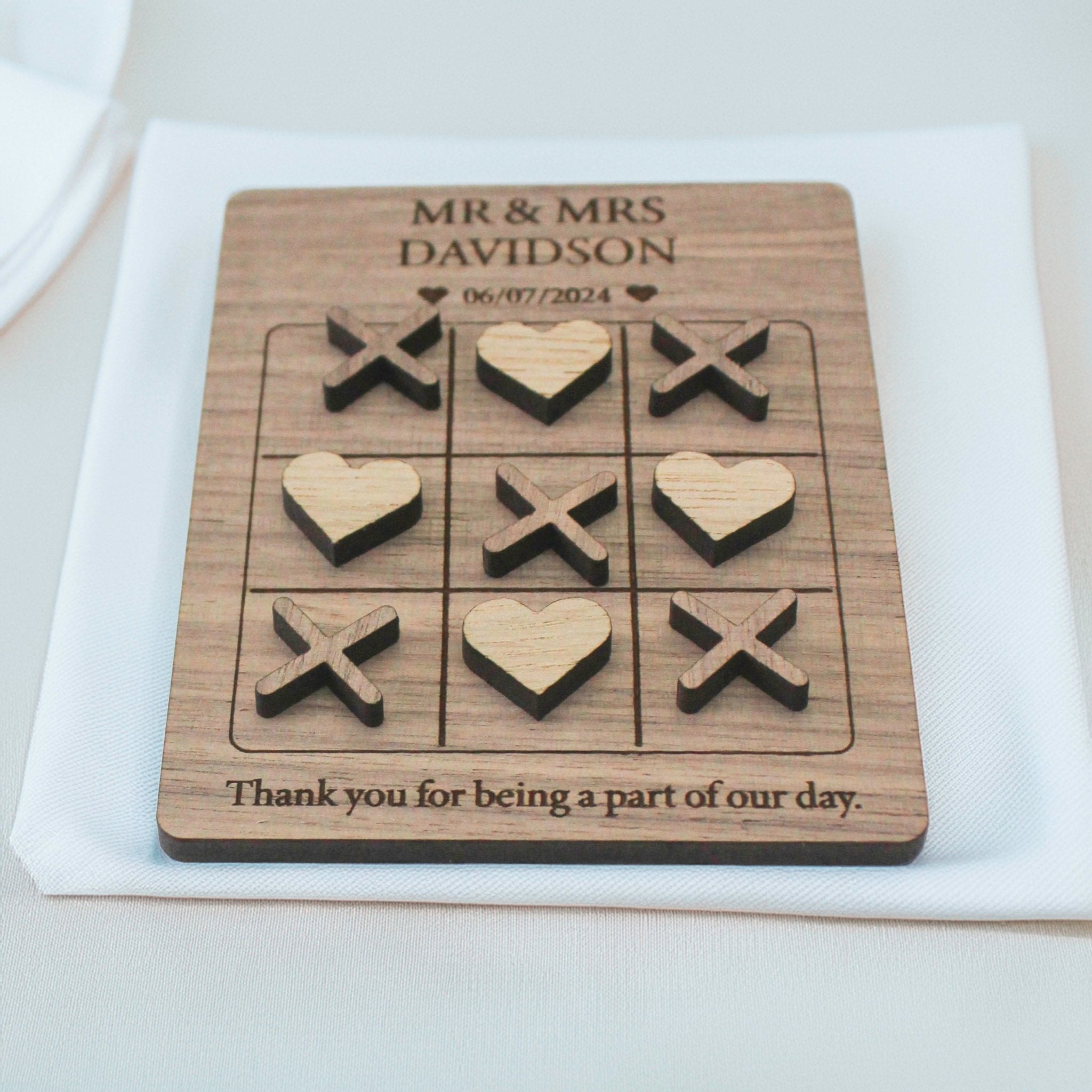 Wedding Games – Snakes and Ladders, Hearts & Crosses, Ring Toss - Mac and Lilly