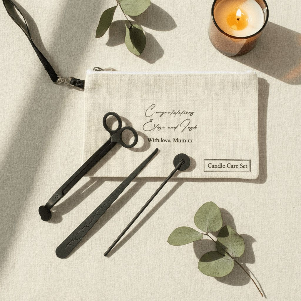 Personalised Candle Care Gift Set - Mac and Lilly