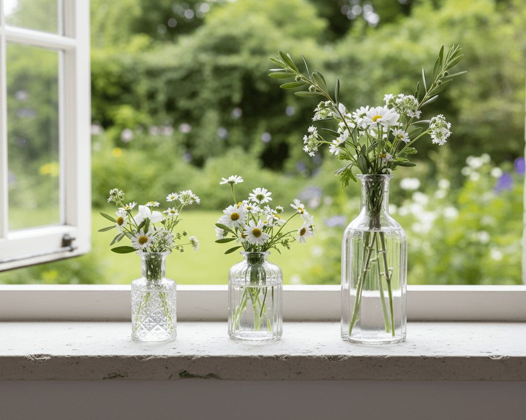 Set of Three Decorative Vases - Mac and Lilly