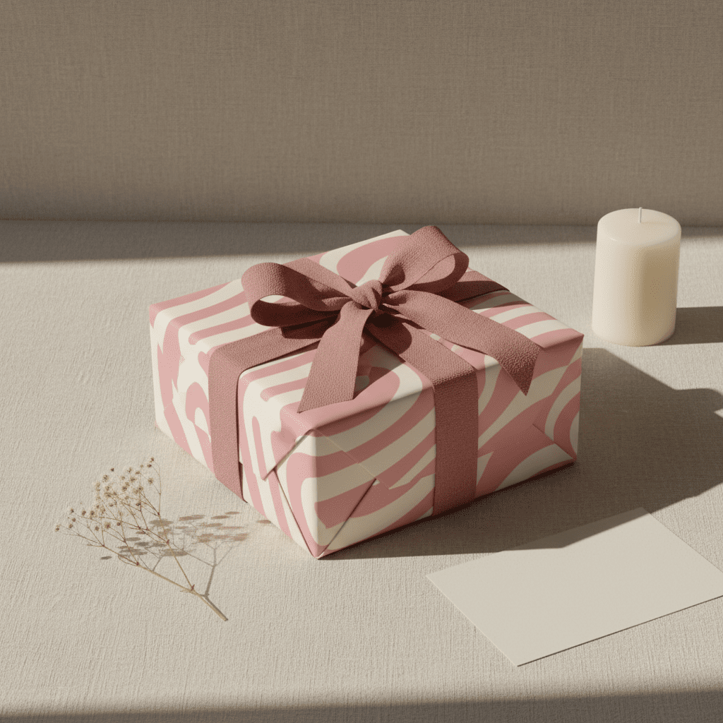 Funky Swirl Luxury Gift Wrap Set – Yellow, Pink or Green - Mac and Lilly