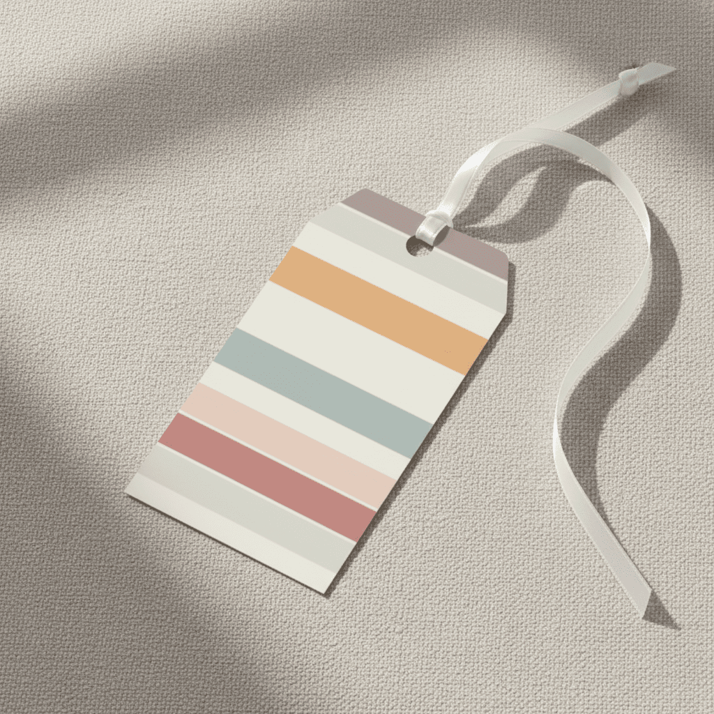 Pastel Stripe Gift Wrap Set - Mac and Lilly