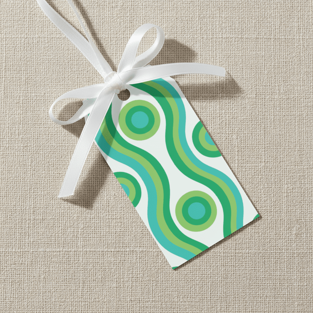 Playful Swirls Luxury Gift Wrap Set - Mac and Lilly