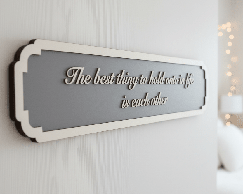 Personalised Street - Style Wall Sign in Various Colours - Mac and Lilly