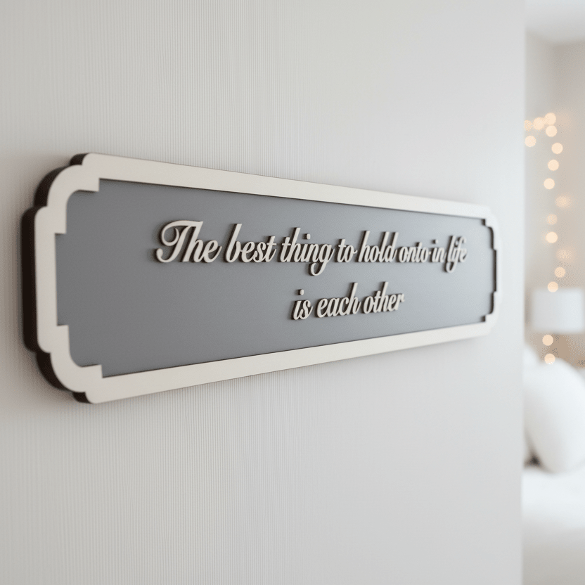 Personalised Street - Style Wall Sign in Various Colours - Mac and Lilly