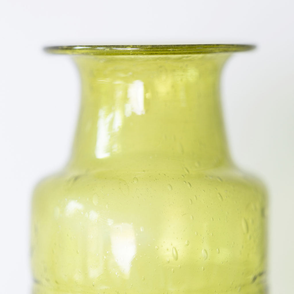 Padma Vase Recycled Glass Jade