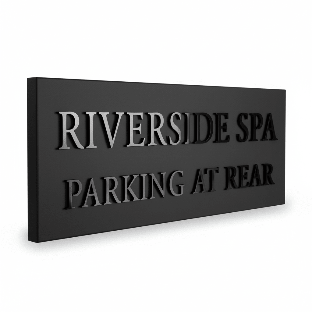 Large Raised Design Sign - Mac and Lilly