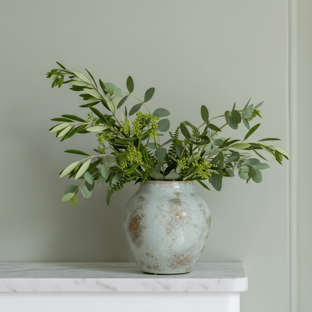 Rustic Turquoise Vase - Mac and Lilly