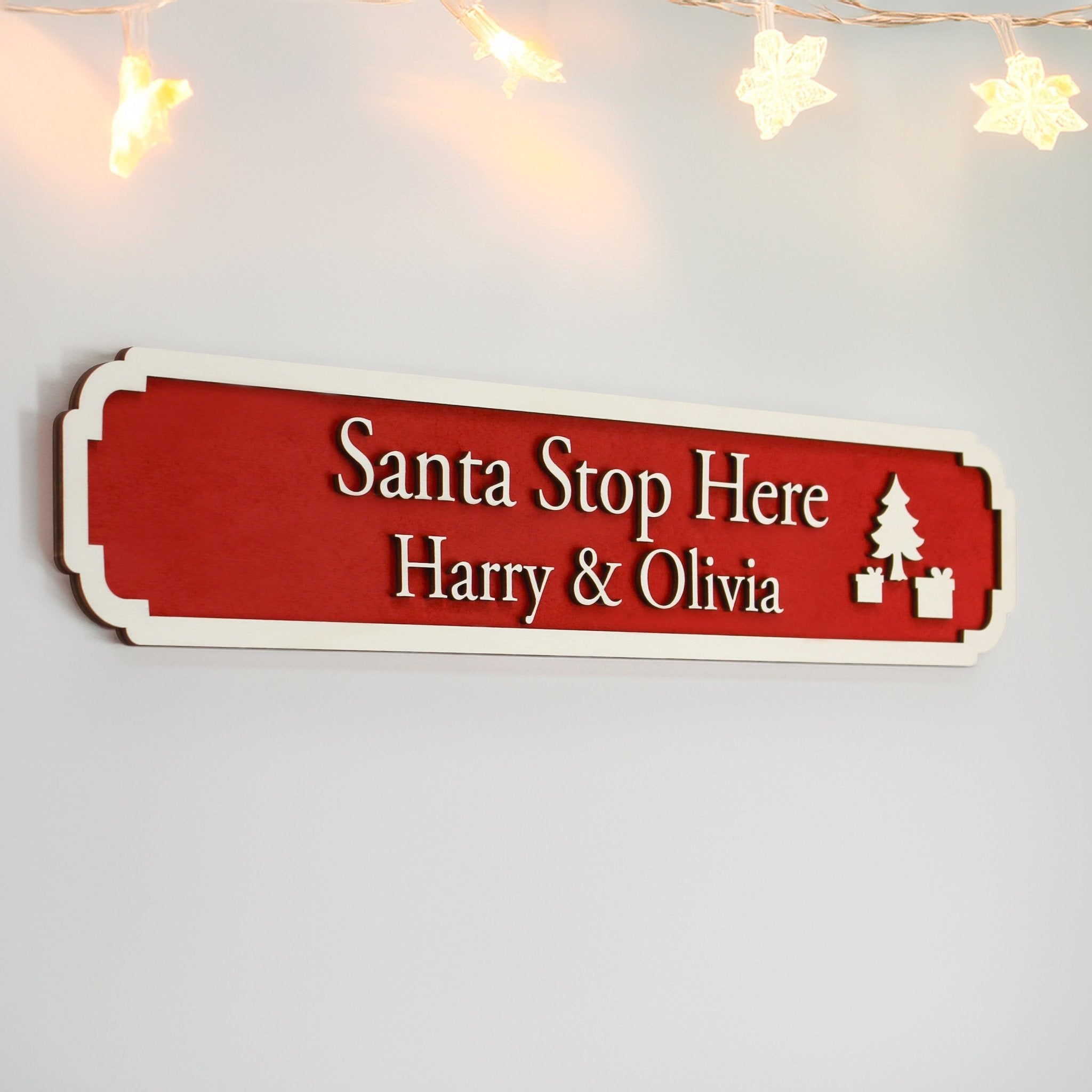 Personalised Street - Style Wall Sign in Various Colours - Mac and Lilly