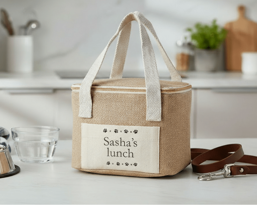 Personalised Dog Treat & Lunch Cool Bag - Mac and Lilly