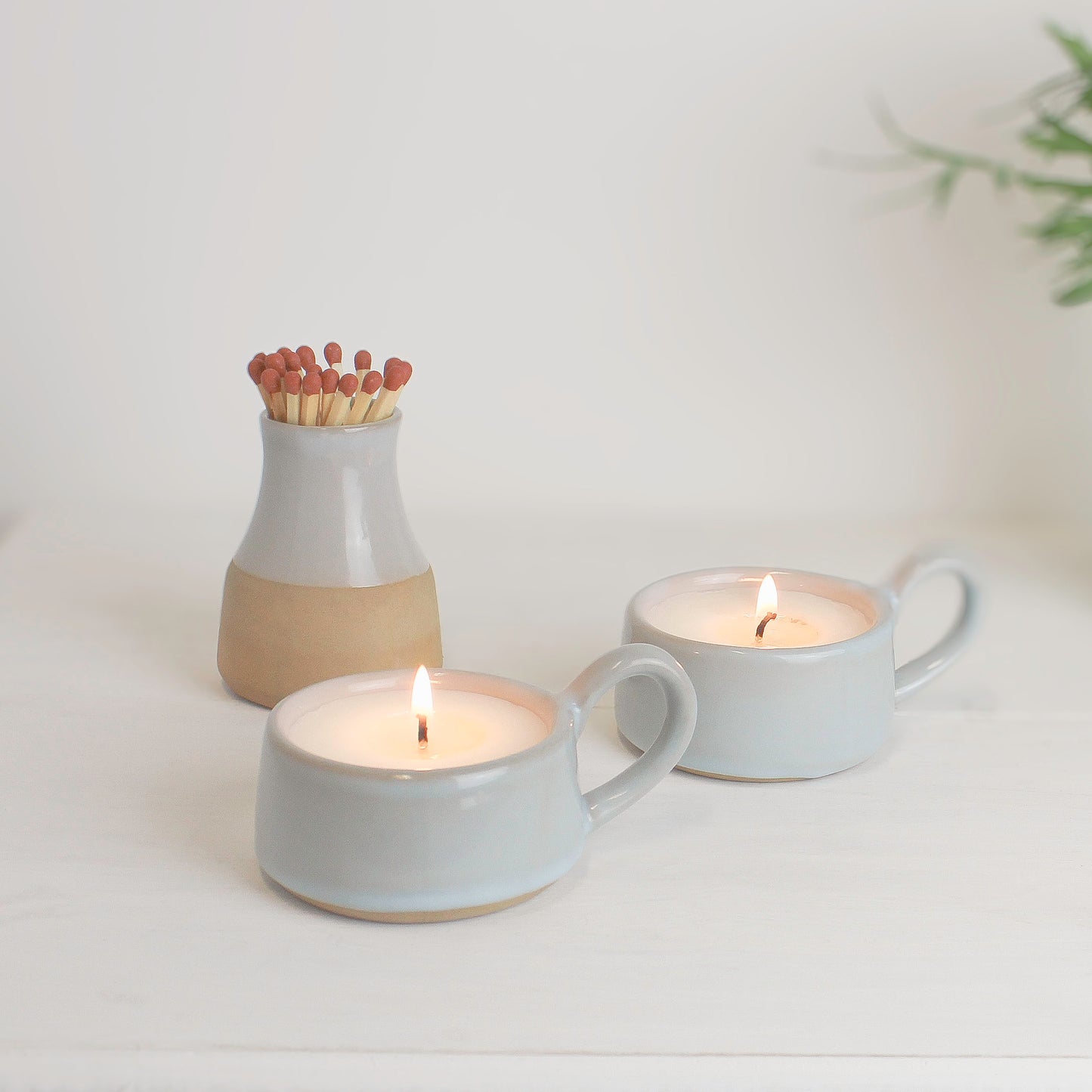 Tea light Cup - with Scented Candle