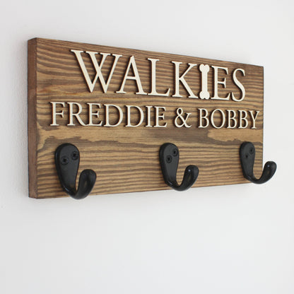 Soulby Dog Lead Holder - Personalised with Pets Name/Names