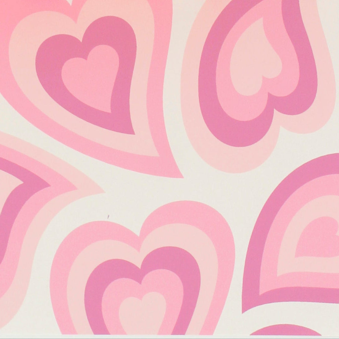 Funky Hearts Valentine's Gift Wrapping Paper, Luxurious, Eco-Friendly, and Full of Love