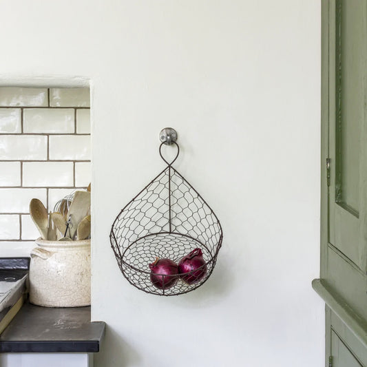 Wall Hanging Wire Basket