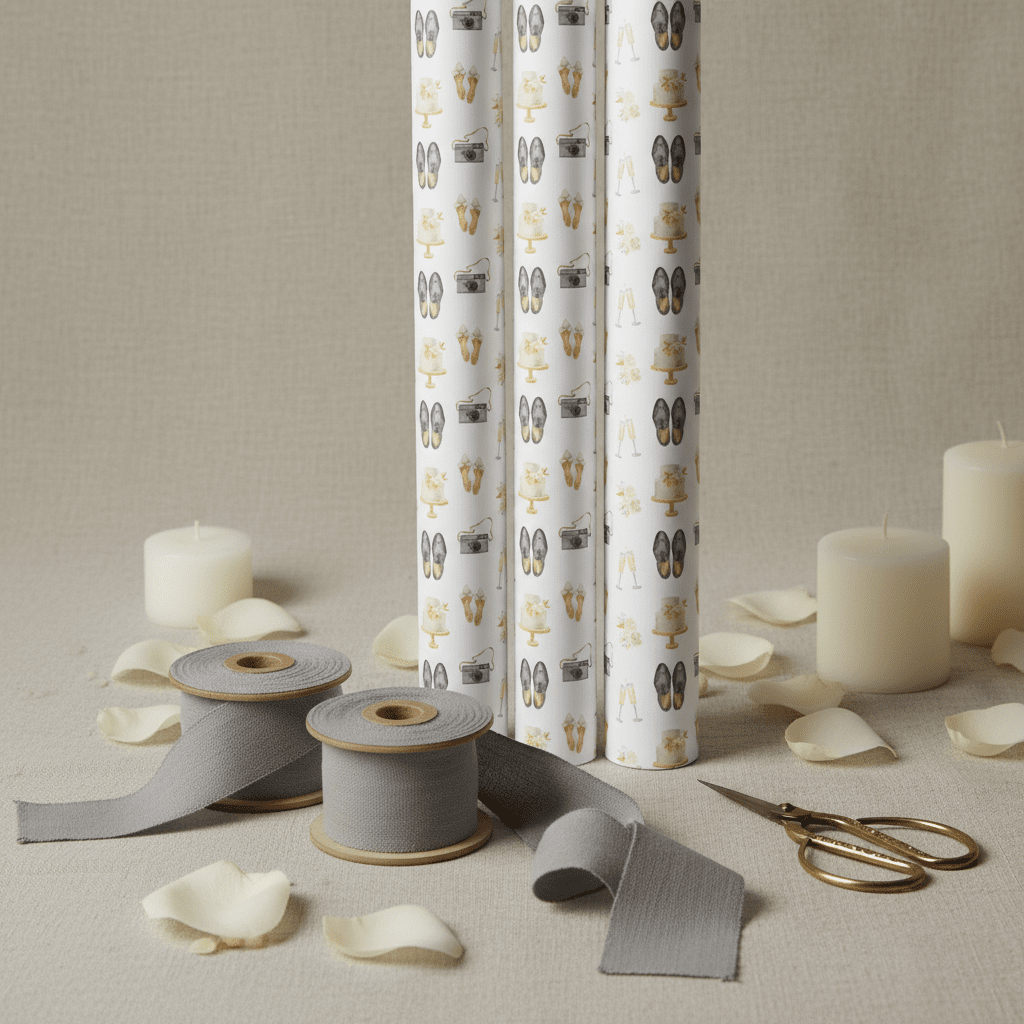 Enchanting Wedding Gift Wrap - Mac and Lilly