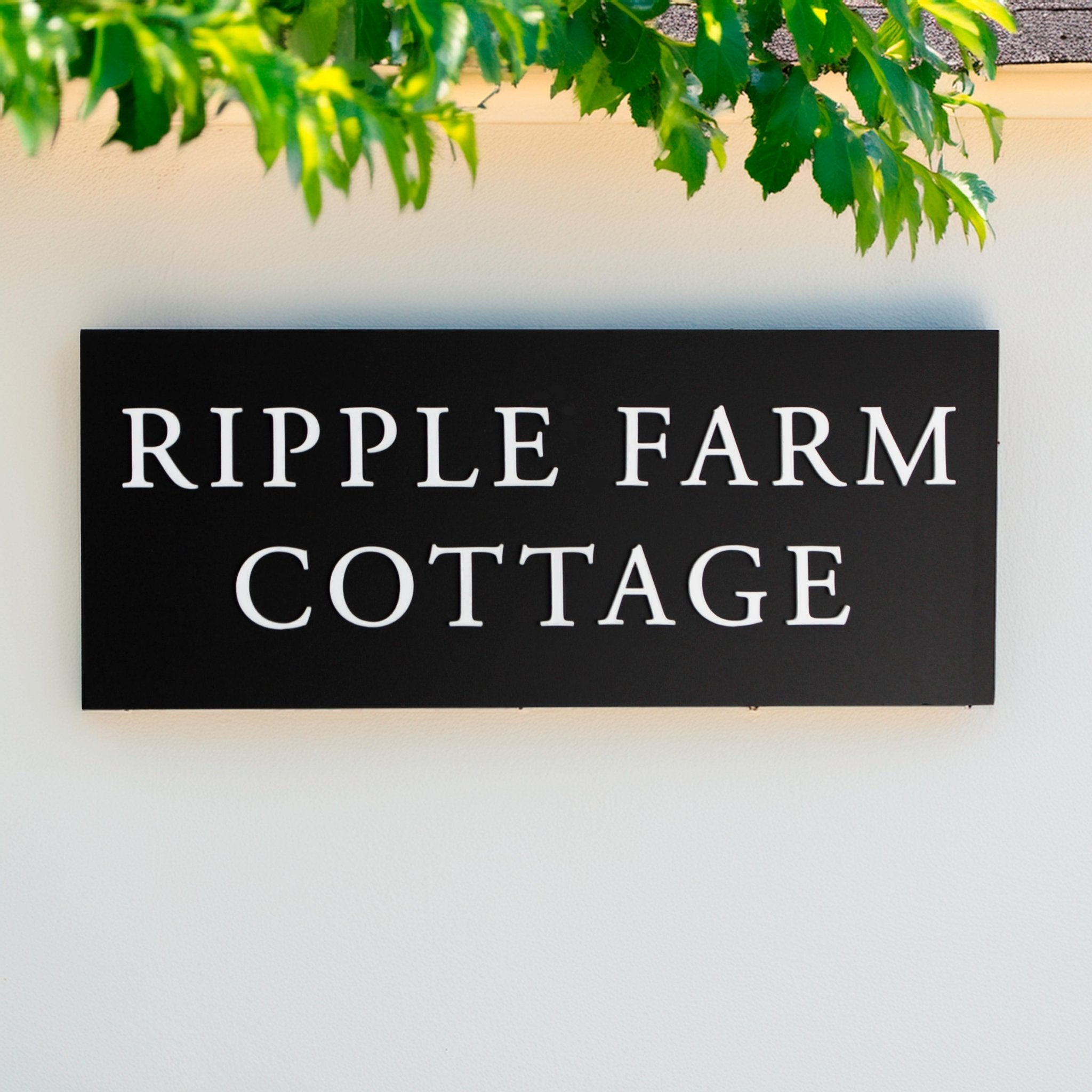Classic Raised Design Sign - Mac and Lilly
