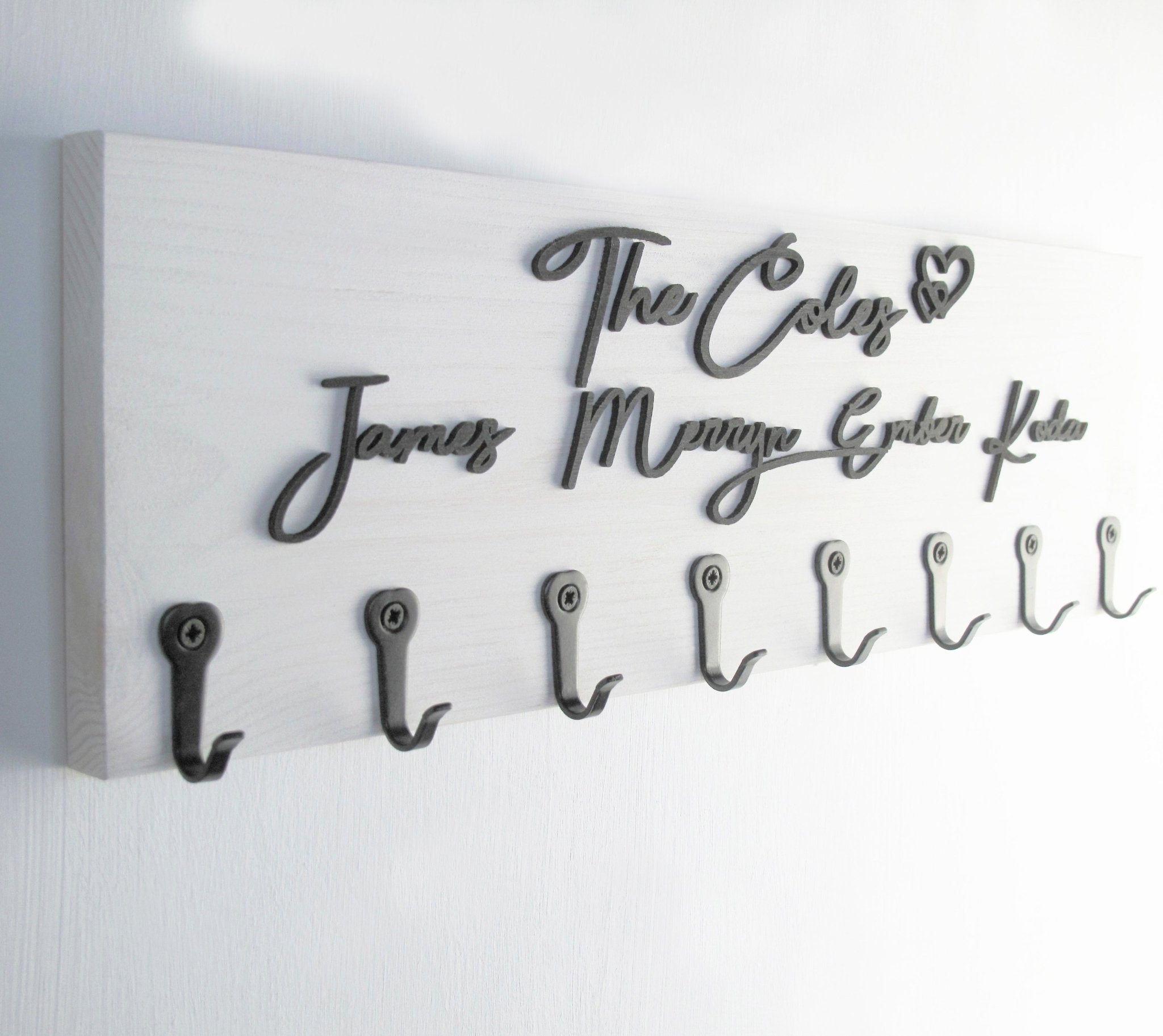 Personalised Large Key Holder - Mac and Lilly