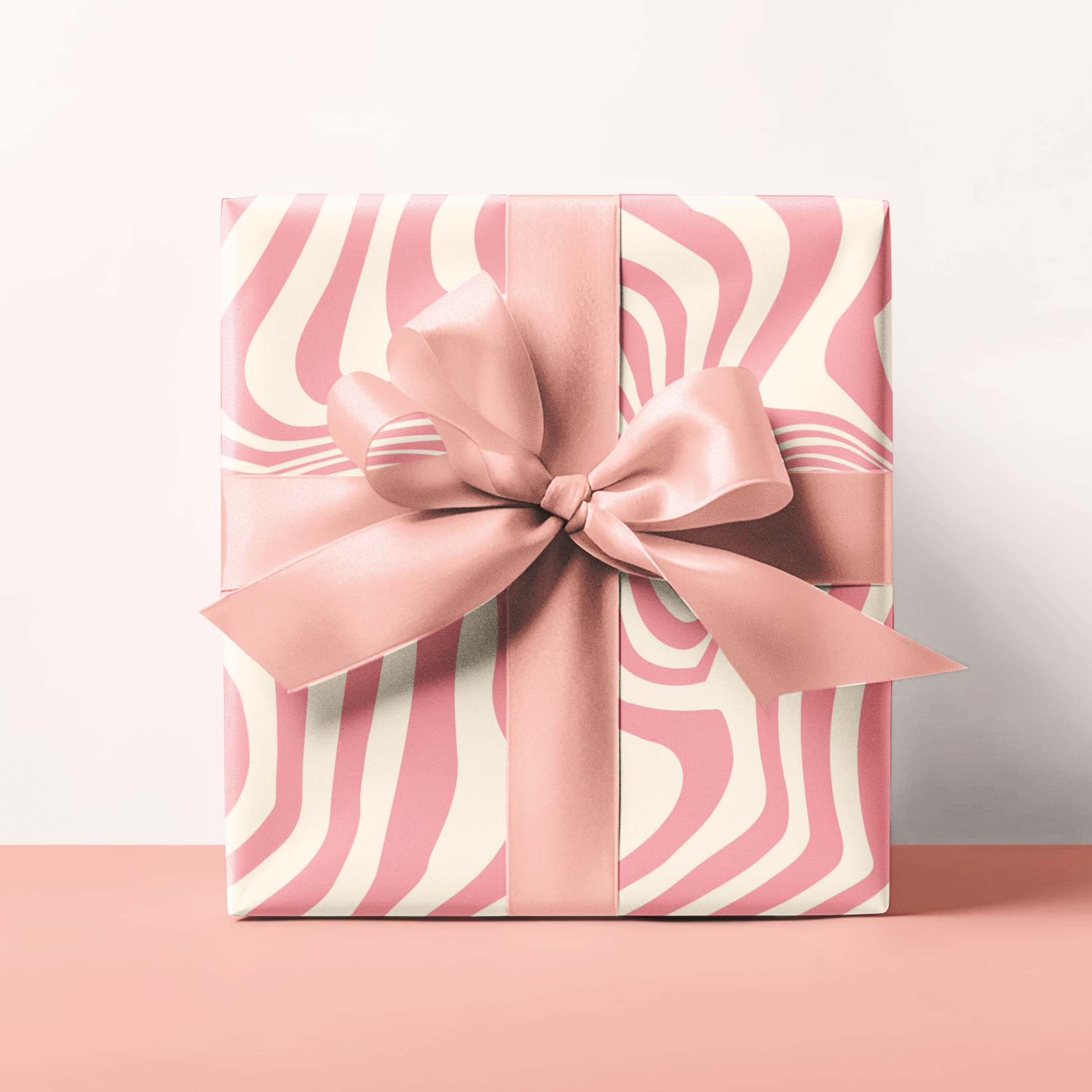 Funky Swirl Luxury Gift Wrap Set – Yellow, Pink or Green